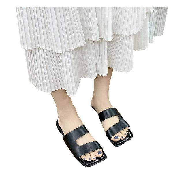 

new women's slippers ladies slippers foreigntrade beach women's summer shoes, Black