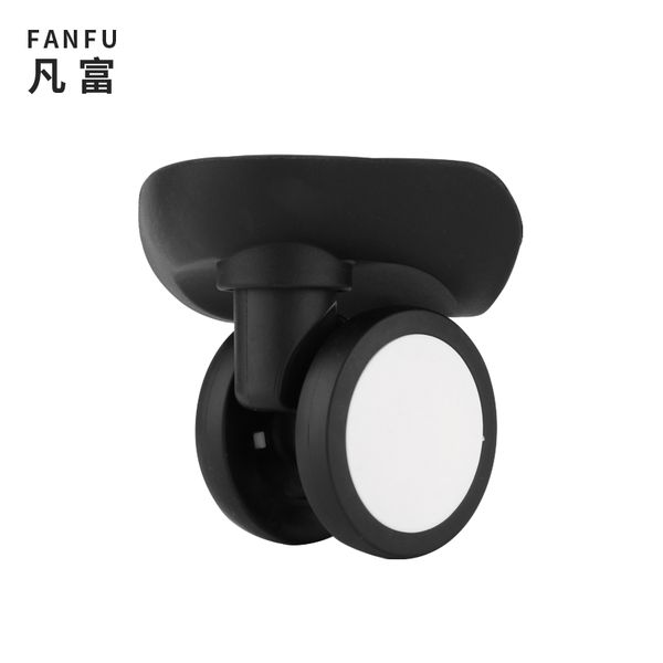 

luggage pulley suitcase mute wheels universal roller swivel casters fitting wheel fashion password rolling wheels, Black