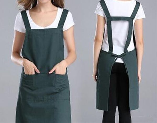 

fashion clothing cotton apron manicure kitchen apron