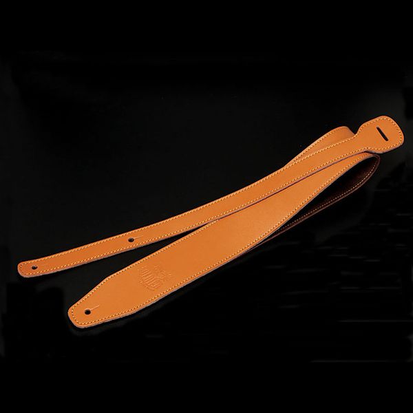 

genuine cow leather cowhide soft durable guitar strap acoustic electric guitar strap bass strap adjustable guitar belt