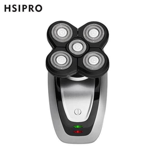 

hsipro 4d electric shaver for head and face five floating heads razors waterproof hair clipper nose ear hair trimmer men facial