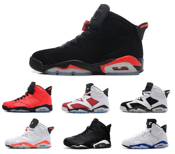 

shoes 6 iv basketball shoes for men training shoe wholesale mens athletics infrared carmine sport blue brazil white oreo