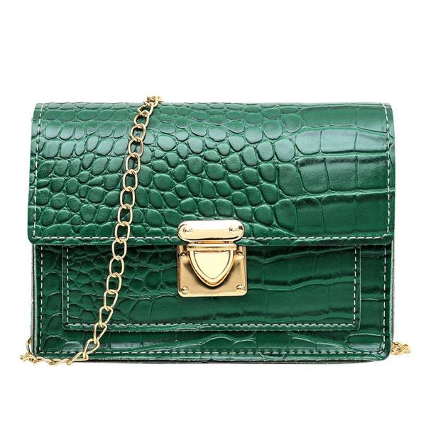 

fashion women solid color hasp handbag phone bag alligator leather shoulder messenger bag crossbody for women g3