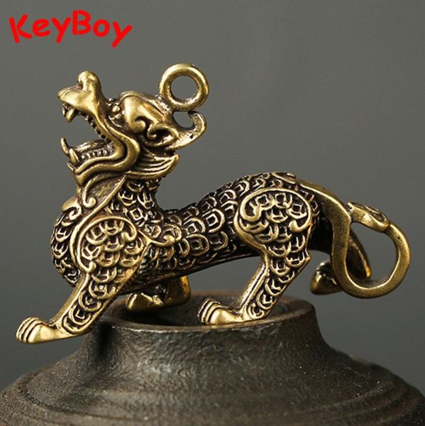 Chinese Antique Copper hanging monkey picking peach Incense burner