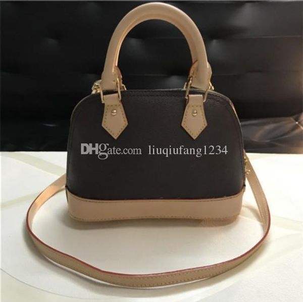 

пресбиопические раковины женская сумка одна натуральная кожаная сумка с брендом девушки плечо для женщин его ноутбук дизайнер тотализатор бе