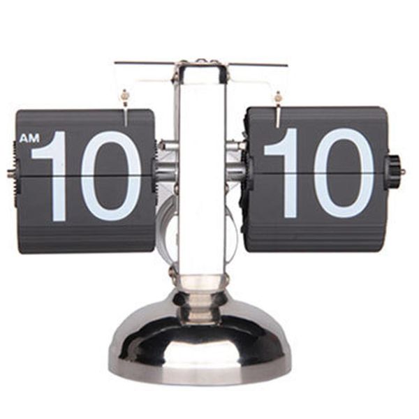 

automatic creative balance page turning desksilent time, gifts, decoration home, office clock