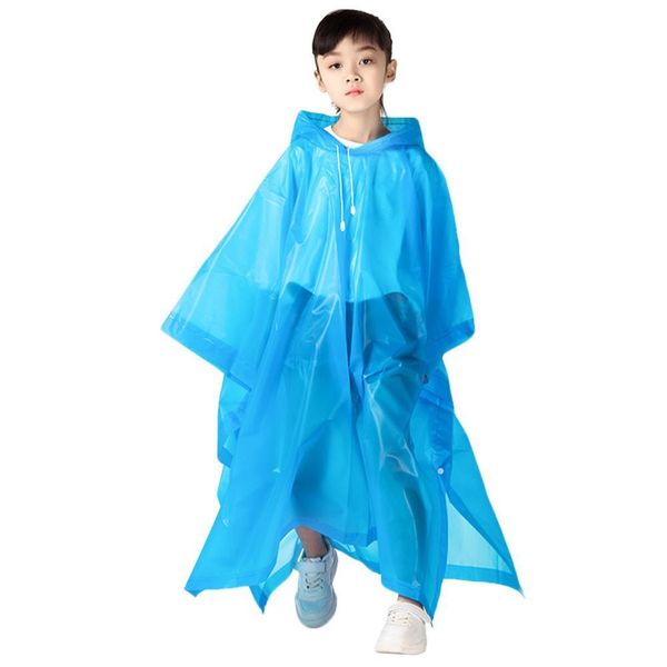 

kids children outdoor travel cycling waterproof rain poncho hooded raincoat 2020 kids children tumblr skate shoes bomrb, Red;brown