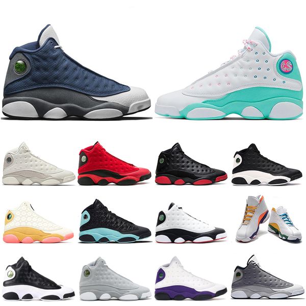 

lucky green jordon 13 new flint men basketball shoes cap and gown chicago bred phantom altitude mens women trainers sports sneakers