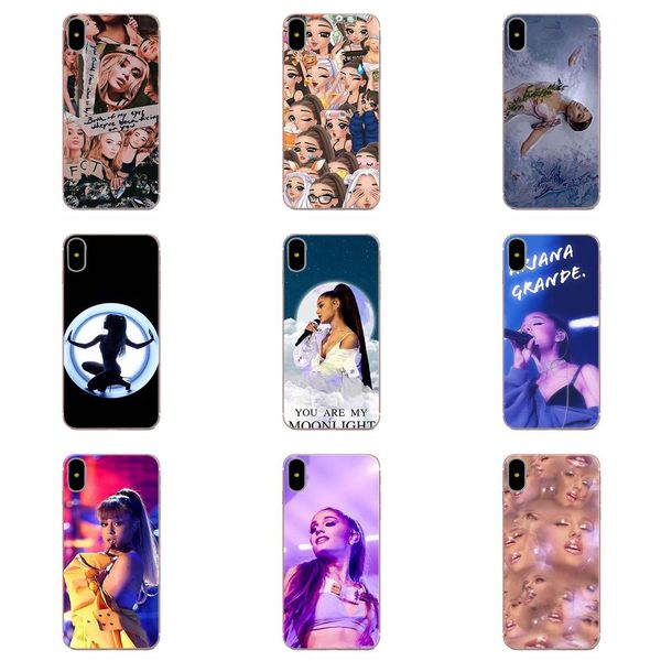 

изготовленный на заказ мягкие tpu протектор сексуальная ариана гранде для galaxy примечание 10 a10e a10s a20s a30s a40s a50s a6s a70s a730 a
