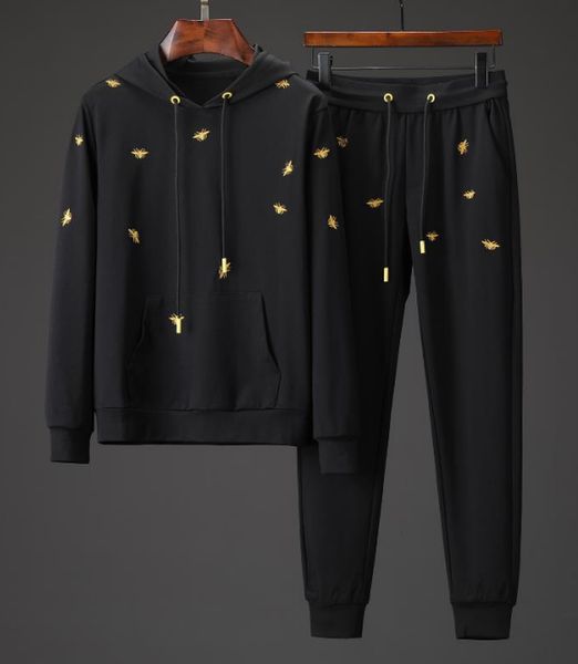 

autunm зимние мужские спортивные костюмы мужская марка пальто и брюки костюмы мода хип горячие мужские толстовки кофты мужская одежда 02, Gray