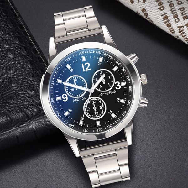 

mens watches quartz watch stainless steel dial casual bracele watch relogio masculino dropshipping #222, Slivery;brown