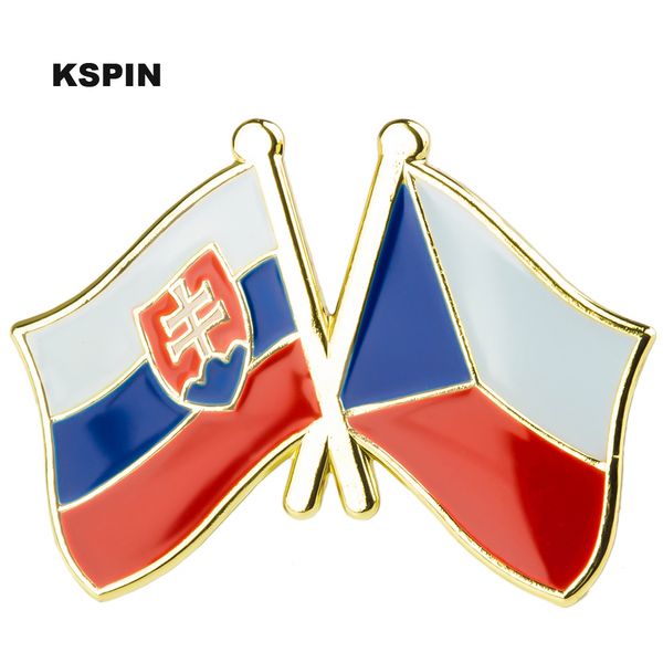 Slovika Czech Repulbic Abzeichen Flagge Abzeichen Flagge Lapal Pin An Rucksack Pins Für Kleidung XY0374