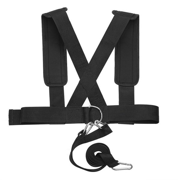 

fitness exercise band resistance training equipment shoulder strap weight bearing resistance band
