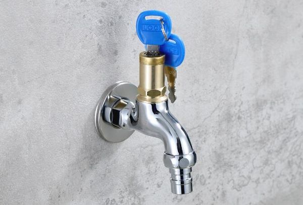 2020 Outdoor Lock Outdoor Lock Faucet Anti Theft Water Children S