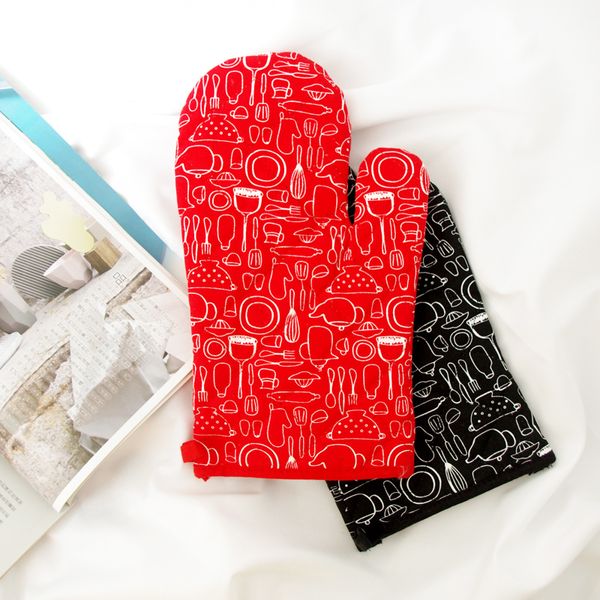 

oven with microwave oven gloves plus resistant kitchen supplies thick heat insulation high temperature