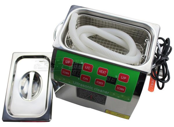 

100w 3l deisel common rail fuel injectors steel ultrasonic tank cleaning machine for pump parts nozzles valves cleaner