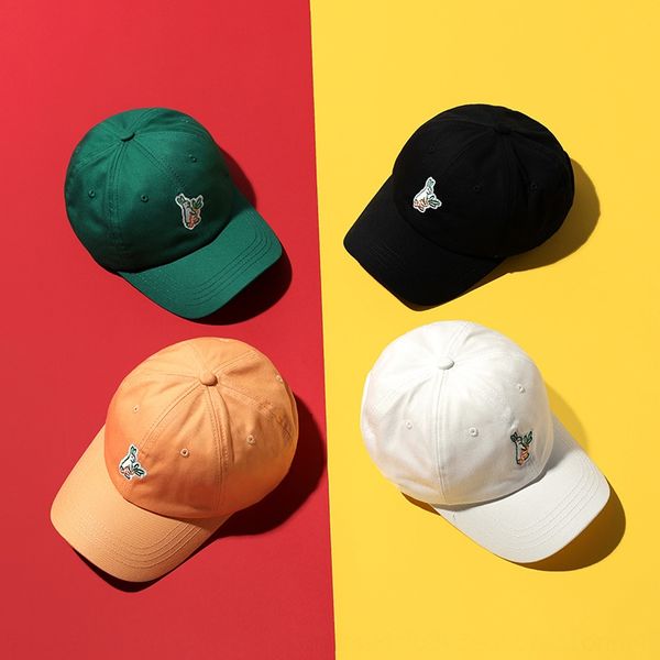 

2020 fashion street racket campus racket baseball cap style cute rabbit radish mark baseball cap, Blue;gray