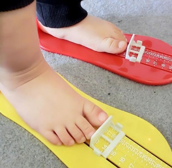 

kid infant foot measure gauge shoes size measuring ruler tool baby child shoe gauge foot measure toddler infant shoes fitting#25