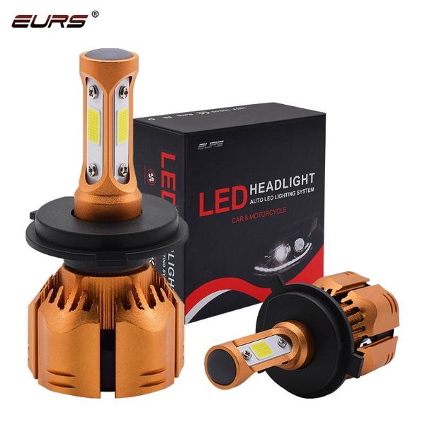 

new gold 3000k h4 led h7 h11 h8 4 h1 h3 3 auto s2 car headlight bulb 60w 8000lm car styling 6000k 4300k 8000k led automotive