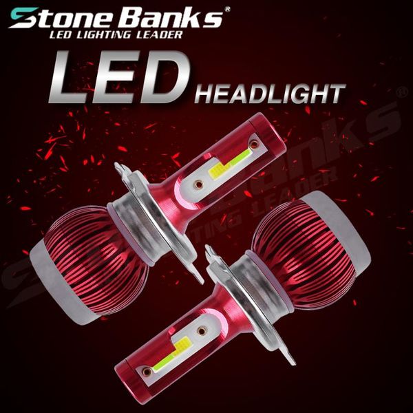 

stone banks h7 car led headlights h4 h1 h11 9005 9006 h3 hb4 h8 hb3 h16 h13 hb1 hb5 hi/lo beam auto light bulbs fog lights lamp