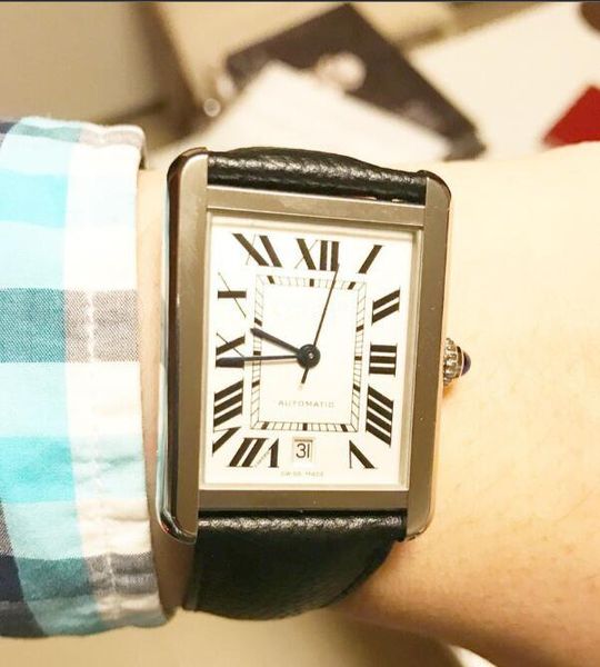 Verkauf Mode klassische Männer Frauen automatische Bewegung Uhr Luxus Edelstahl Luxus Uhr mechanische Uhr männliche Uhr Fashio2621