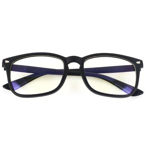 

1pcs fashion blue light glasses men computer glasses goggles anti radiation eyewear frame women anti blue ray eyeglasses, Black