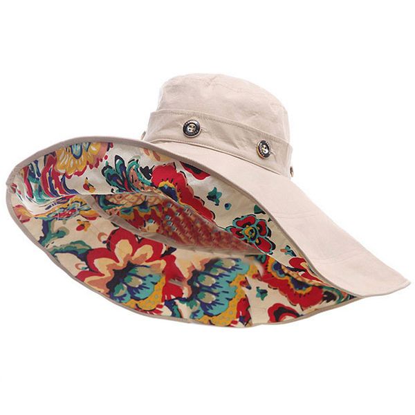 

fashion design flower foldable brimmed sun hat summer hats for women uv protection large brim beach sun hats outdoor, Blue;gray