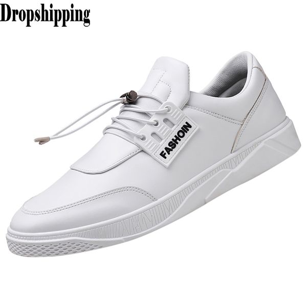 

fashion men's leisure platform shoes wear resistant breathable non-slip lightweight business shoes male ultra-light #zb, Black