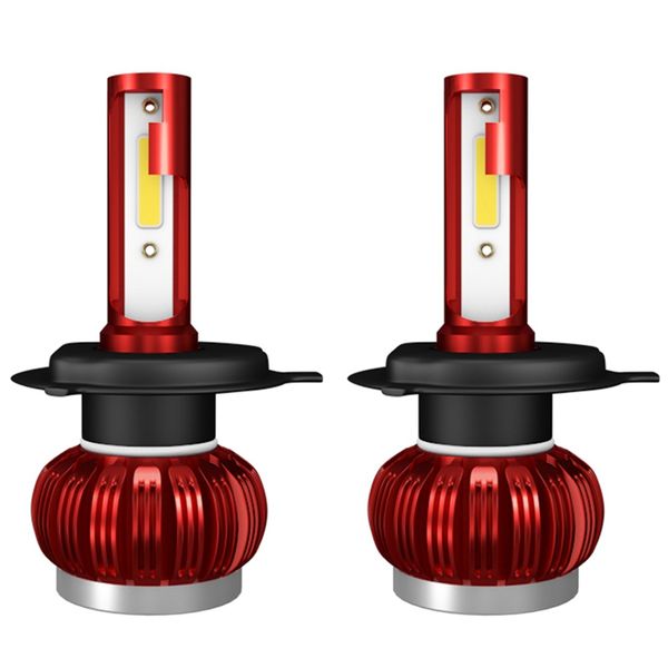 

k1 car led headlight cob beam bulb led 3800lm 40w strong headlight fog light