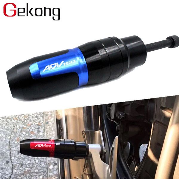 

fit for 150 -150 2019 2020 motorcycle cnc aluminum frame crash pads exhaust sliders crash protector with logo