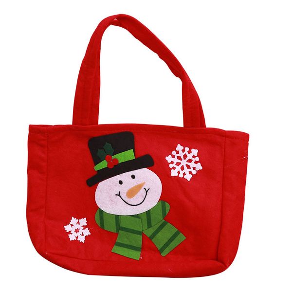 

new christmas portable santa claus gift bag merry christmas party candy storage bags holder pouch ornament