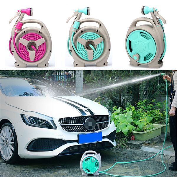 

1pcs sprayer foam 28x15.5x32cm 54bar 18bar pressure 6 spary pattern 44ft pipe nozzle high foldable water hose dropship 19j4