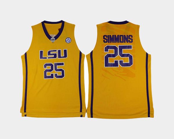 

javonte smart stitched men's lsu tigers skylar mays darius days emmitt williams college basketball jersey yellow white purple, Black