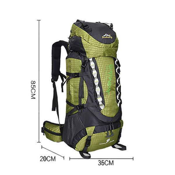 

80l large capacity men outdoor waterproof travel backpack camping casual backpack women outdoor hiking bag