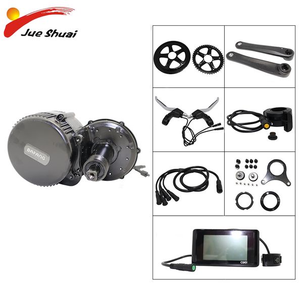 

bafang mid drive motor electric bicycle conversion kit e bike kit central ebike engine mid drive electric motor 8fun engine