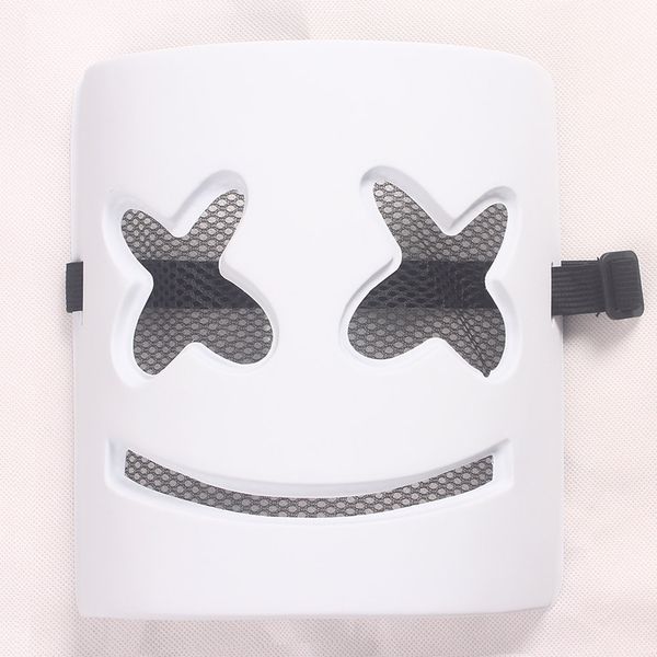 

dj marshmello mask environmentally friendly pvc material masks 18*21*7cm cosplay accessories for girls boys man women, Blue