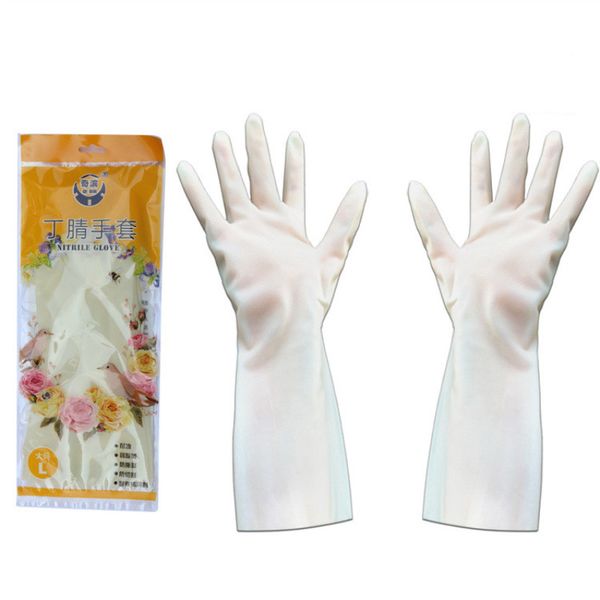 

1 pair of household cleaning silicone odorless gloves kitchen special oil