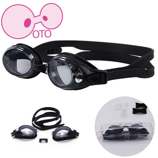 

2016 style optical waterproof anti-fog uv400 adjustable swimming goggle myopia water glasses swim eyewear