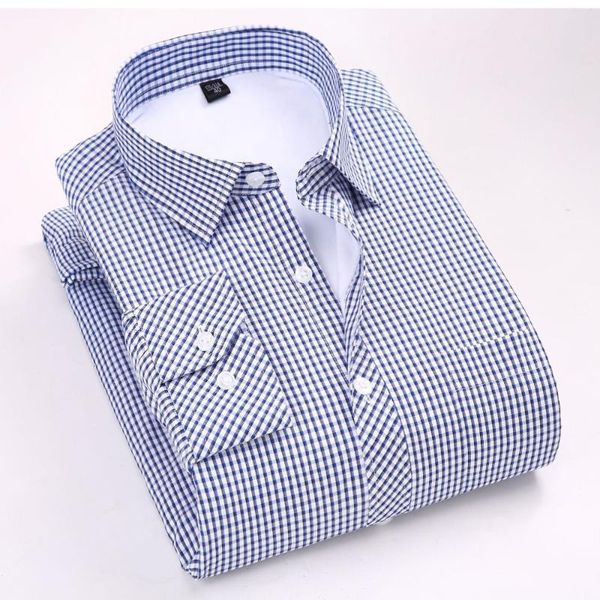 

новое прибытие горячие продажа plaid / полосатый сгущает теплый мужчины рубашки бархат подкладка лидирующий среднего возраста бизнес casual, White;black