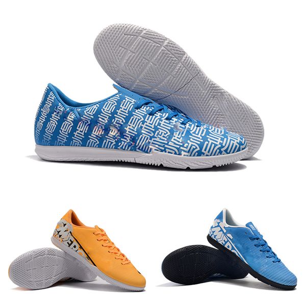 

durable mercurial vapors xiii 13 academy tf ic turf indoor men's cristiano ronaldo neymar soccer football shoes cleats boots us 6.5-11