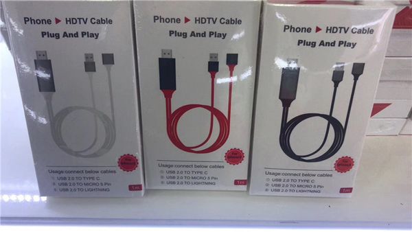 

универсальный кабель hdmi подключи и играй hdmi hdtv tv адаптер цифровой av кабель 1080p телефон к телевизору usb 2.0 к типу c micro