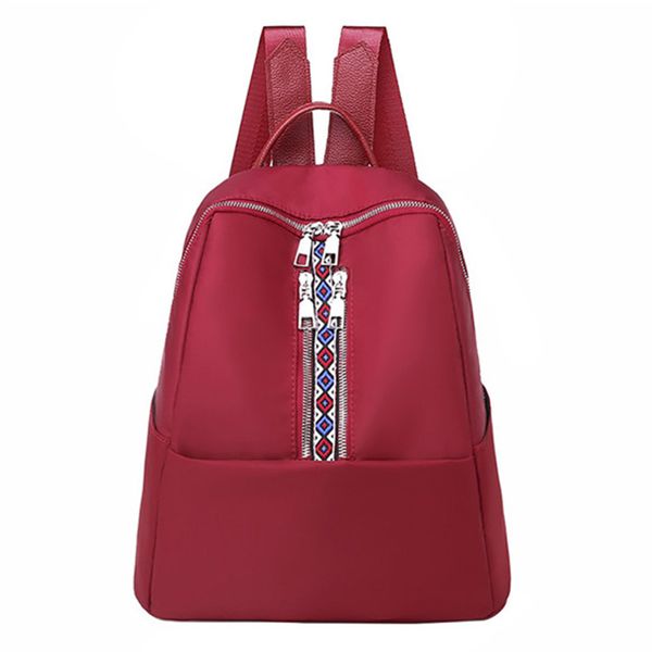 

new national backpack female handmade flower embroidery travel bag bag backpack fashion