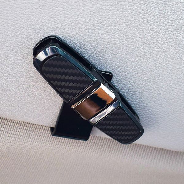 

universal car sun visor clip holder portable auto sunglasses eyeglass card clip fastener auto sun visor holder
