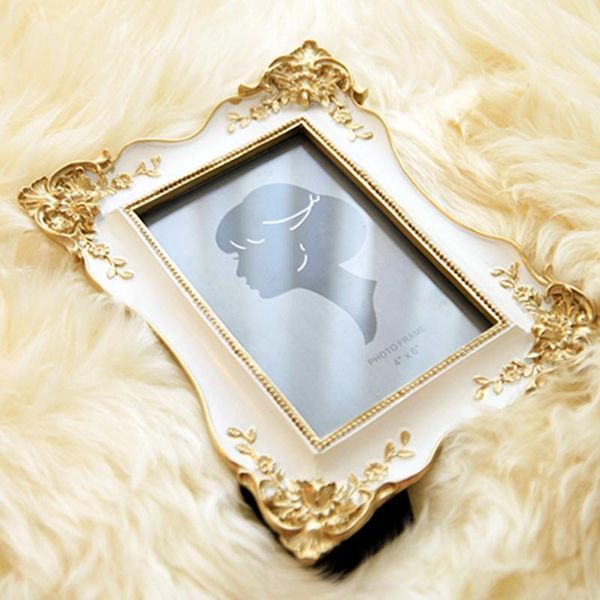 

carved resin p frame home decoration 6 inch p frame