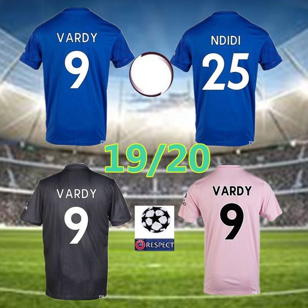 

2020 leicester soccer city 9 vardy jersey men 10 maddison 8 tielemans 7 gray 14 ricardo 15 maguire football shirt kits custom name, Black;yellow