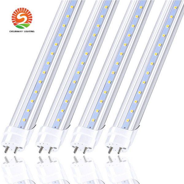 2018 Nuovo Arrivo a tempo limitato Copertura Lattea T8 Lampade A Led 5ft Tubo Diviso 1500mm 22w 28w Lampada a Risparmio Energetico Lampadine Ad Alto Lumen Ac85-265v