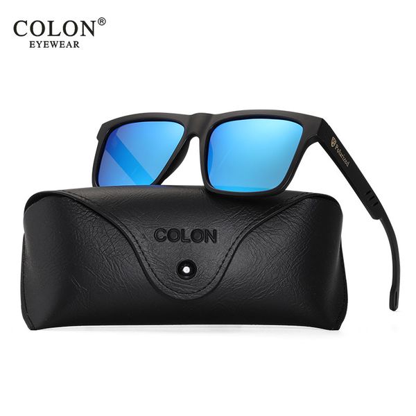 

square classic fashion men women polarized sunglasses uv400 blue sun glasses graffiti oculos gafas male cn8029, White;black
