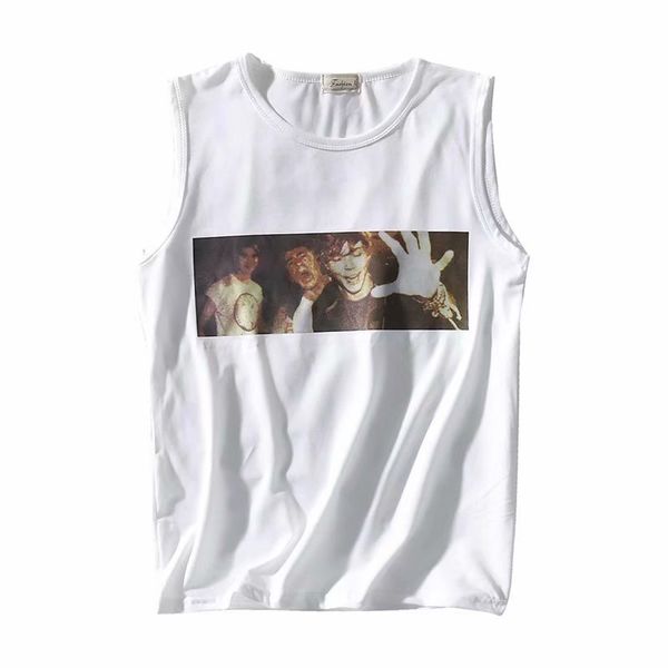 

vest men' fashion gym brand vest men' solid color fitness body building sweat m-2xl muscle sports sleeveless, White;black