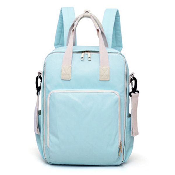 

new fashion casual mummy bag large capacity outings maternal and child backpack waterproof fabric shoulder bag