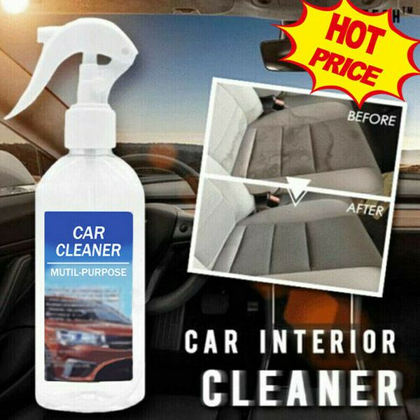 2019 Auto Cleaning Spray Car Interior Detailer Cleaner Surfaces Shines Polish For Dashboard Seat Window Fabric Carpet Dirty Dust Oil Remover From